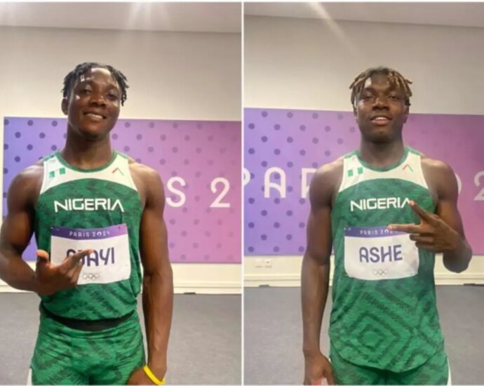 Paris 2024 Olympics: Ajayi, Ashe disappoint in men’s 100m semis
