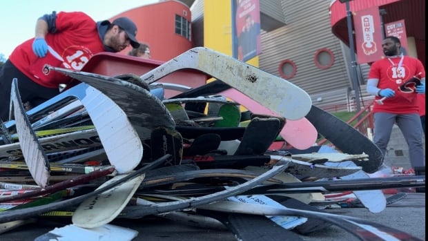 >-calgary-flames-dismantle-gaudreau-memorial-as-13-day-observance-ends