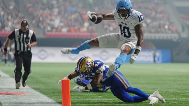 Toronto Argonauts beat Winnipeg Blue Bombers to secure Grey Cup