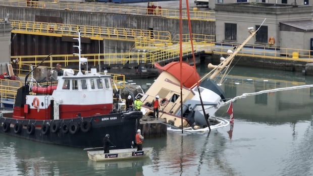 ‘Canada’s beloved’ Theodore Too tugboat sinking in St. Catharines, Ont.
