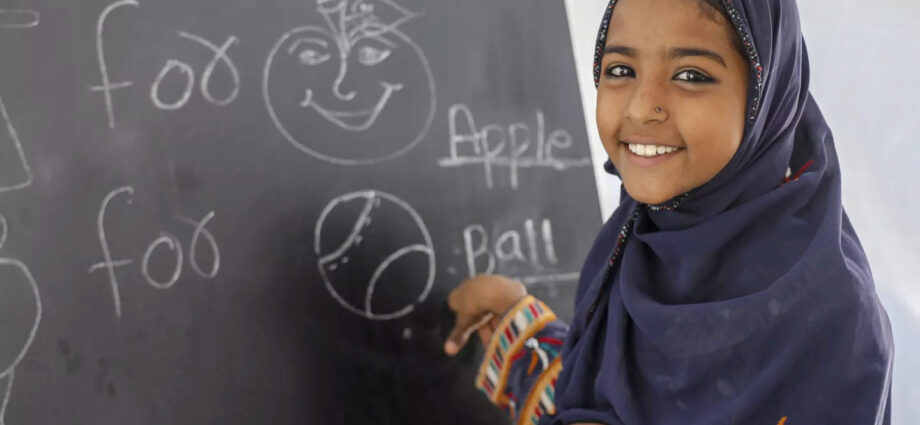 The build attain we stand on education?