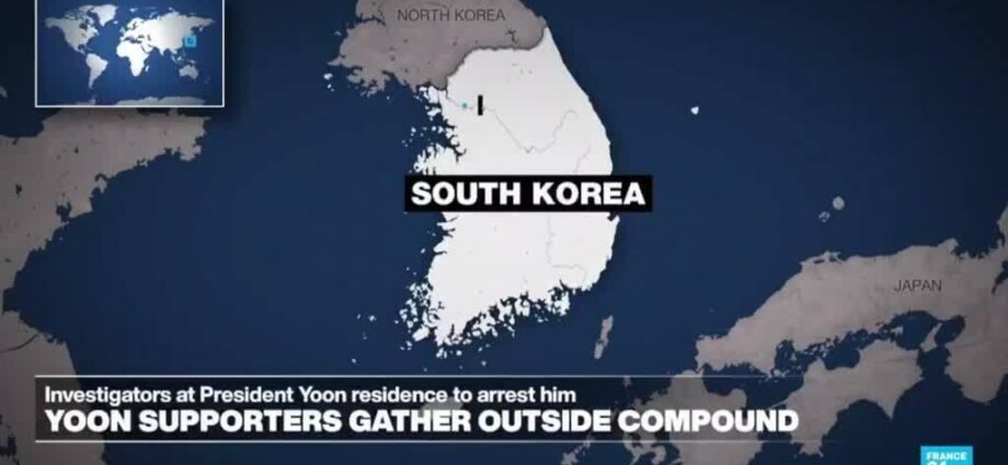 South Korean investigators search for to arrest impeached President Yoon