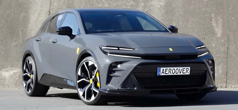 This Toyota Crown Is Cosplaying as a Ferrari Purosangue