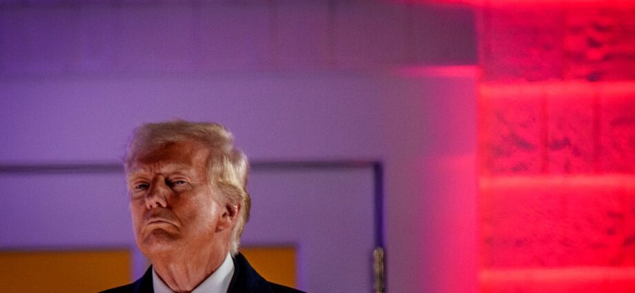 What did Trump correct rep to the atmosphere?