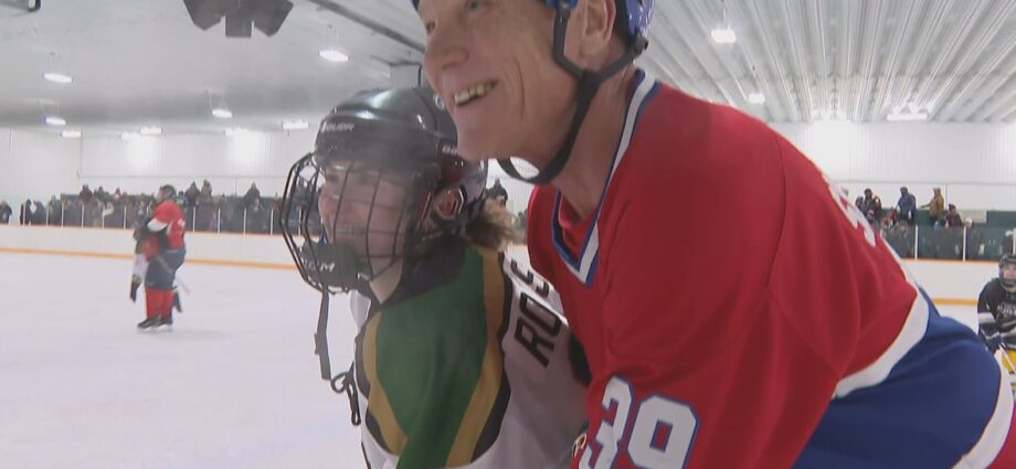>-a-tie-game-that’s-the-talk-of-the-town!-roddickton’s-lumberjacks-show-nhl-stars-their-skills