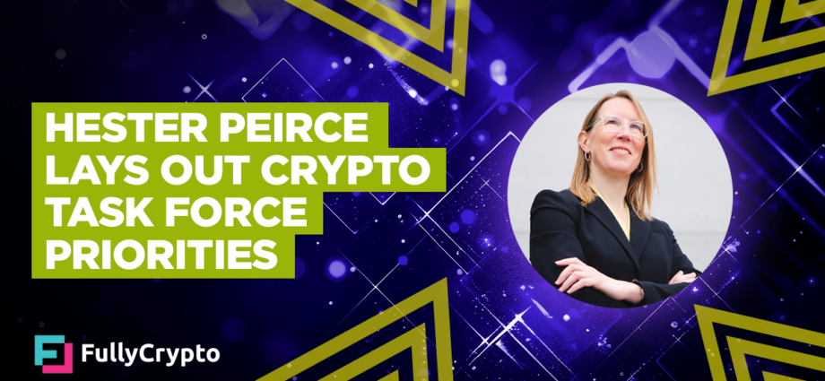 Hester Peirce Lays Out Crypto Task Power Priorities