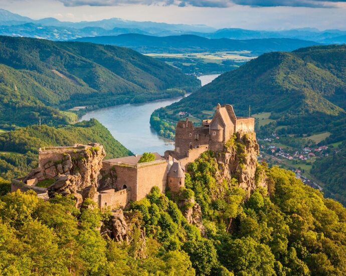 How to location the final depart along the Danube River