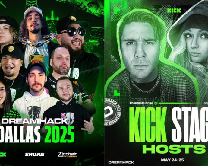Kick announces its programming slate for DreamHack Dallas 2025