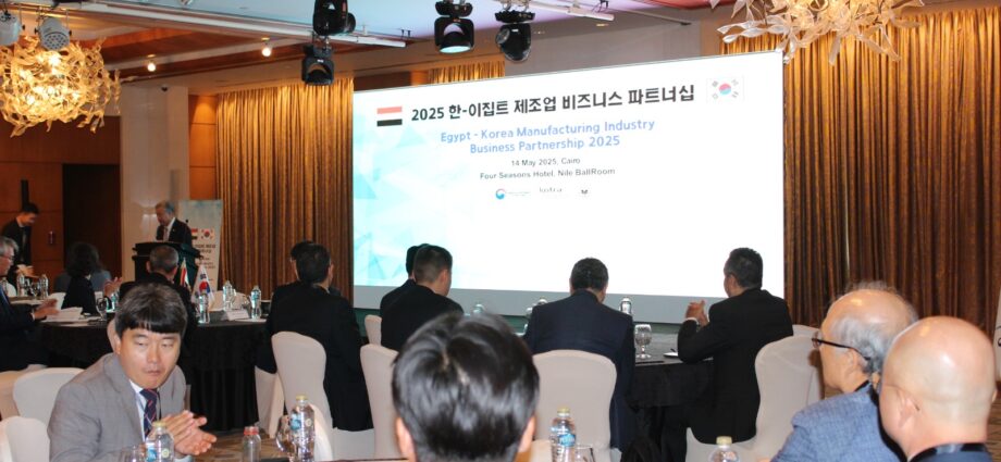 *Korea, Egypt shield seminar to toughen manufacturing provide chain cooperation*
