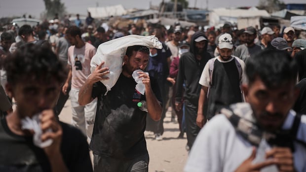 Encourage neighborhood in Gaza closes distribution centres over safety concerns