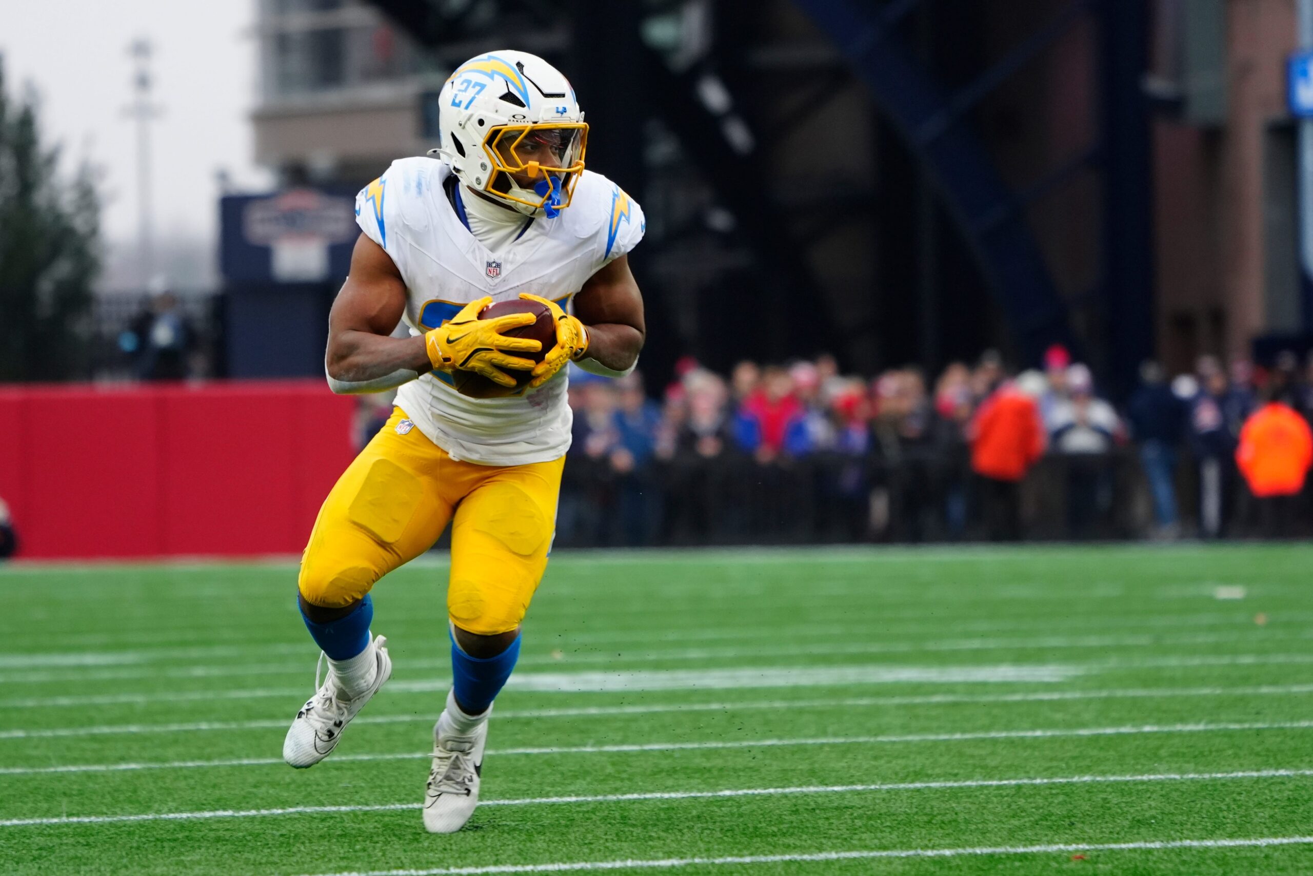 J.Okay. Dobbins contract minute print with Broncos