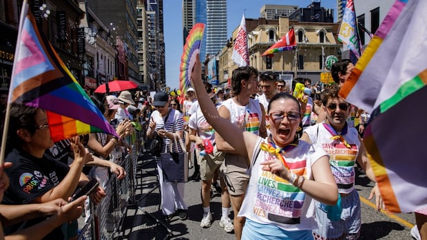 Hundreds have for Pride parade in downtown Toronto