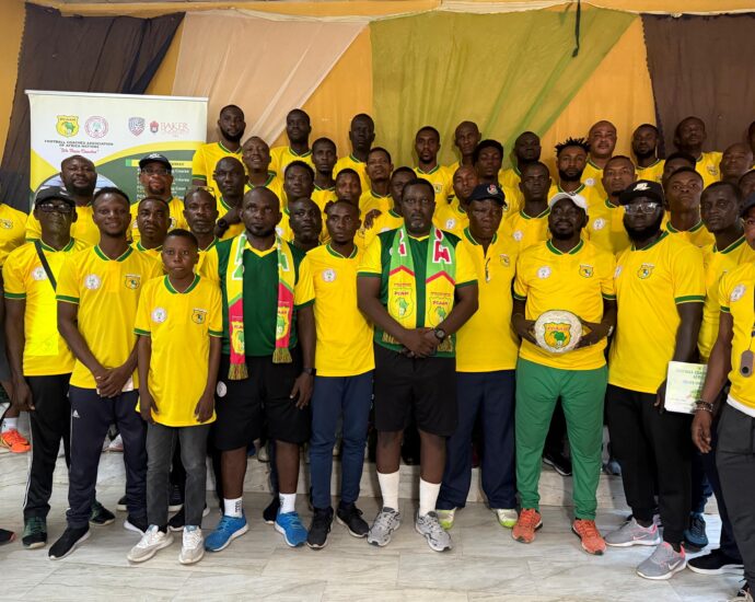 FCAAN trains 250 Nigerian soccer coaches in Lagos, targets more