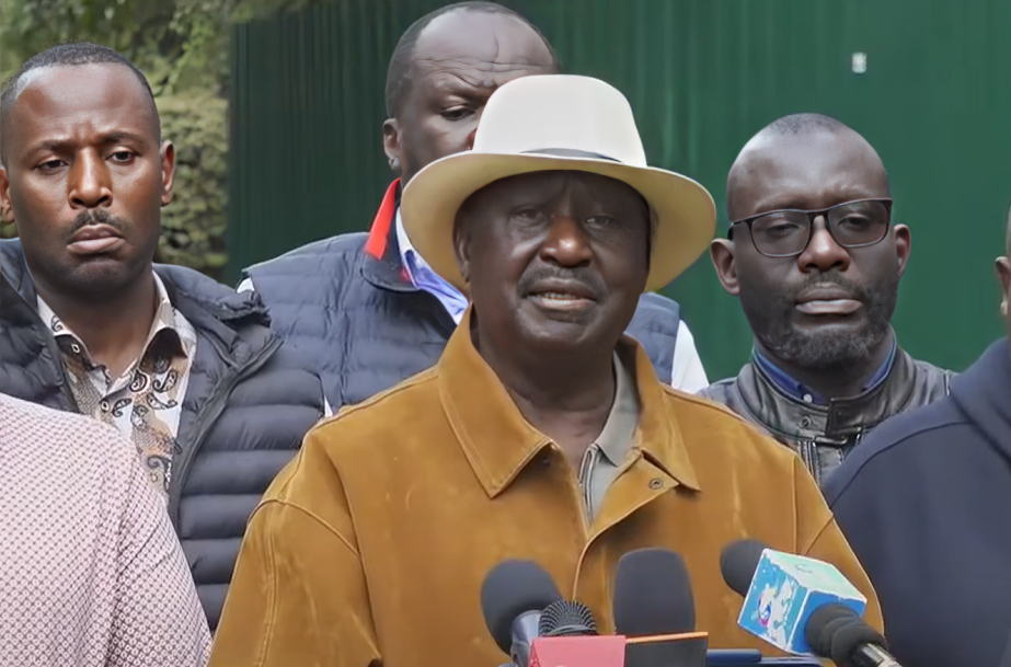 Loud bangs quickly interrupt Raila’s Saba Saba speech [VIDEO]