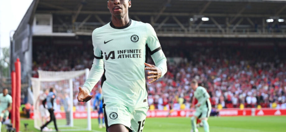 What is Nicolas Jackson’s stamp mark at Chelsea?