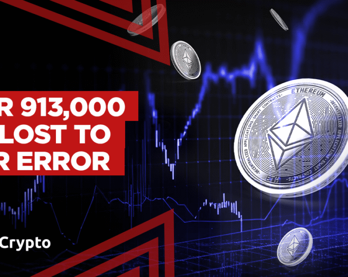 Over 913,000 ETH Misplaced to User Error, Says Analyst
