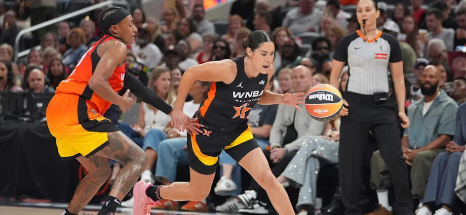 kelsey-plum-says-she-was-joking-about-caitlin-clark's-team-at-all-star-game