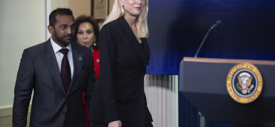 Bondi, Patel to testify sooner than Congress amid Epstein fallout