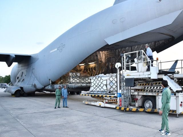 US humanitarian serve arrives for Pakistan’s flood-hit areas