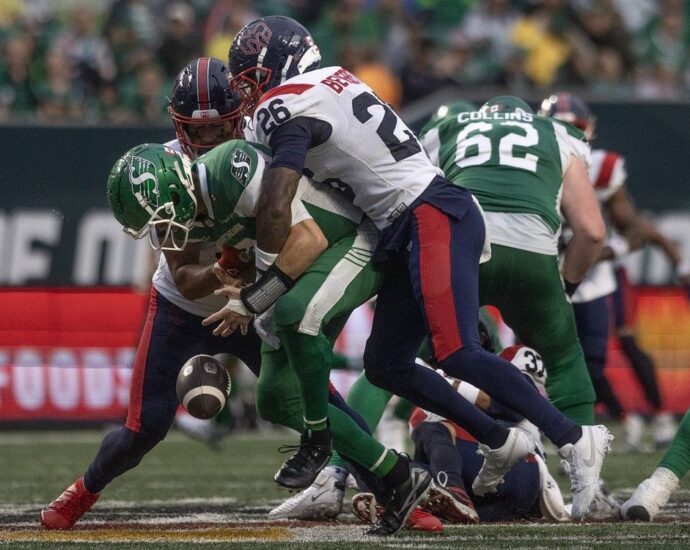 Roughriders tumble flat in forty eight-31 loss to Montreal Alouettes