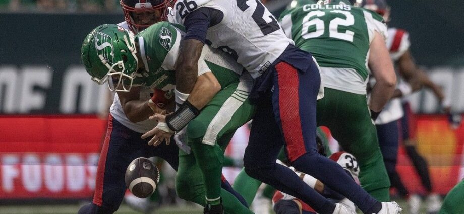 Roughriders tumble flat in forty eight-31 loss to Montreal Alouettes