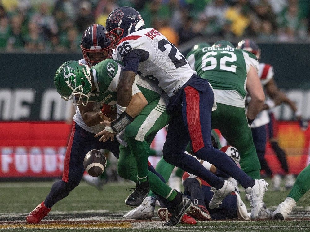 Roughriders tumble flat in forty eight-31 loss to Montreal Alouettes