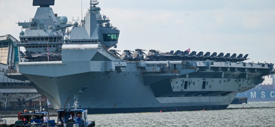 British Plane Provider Sails Thru Contested South China Sea