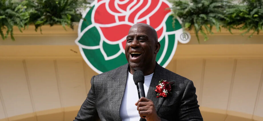 magic-johnson-to-lead-137th-rose-parade-as-grand-marshal