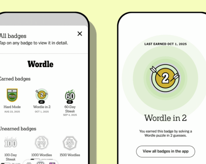 Wordle has achievements now