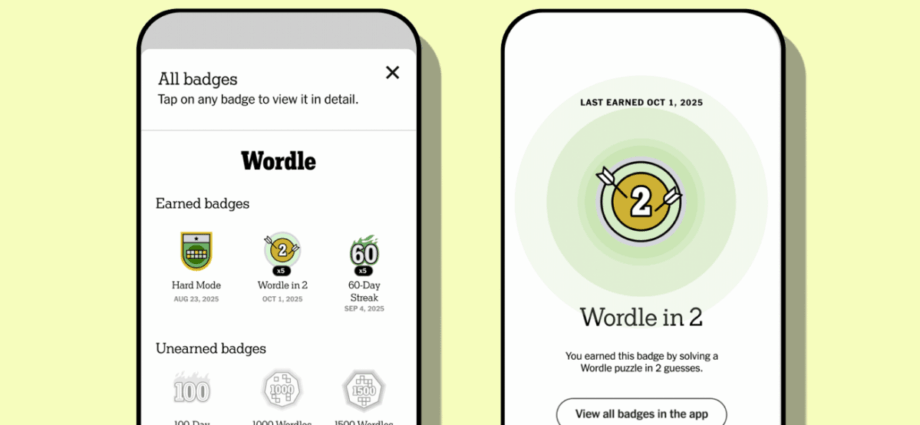 Wordle has achievements now