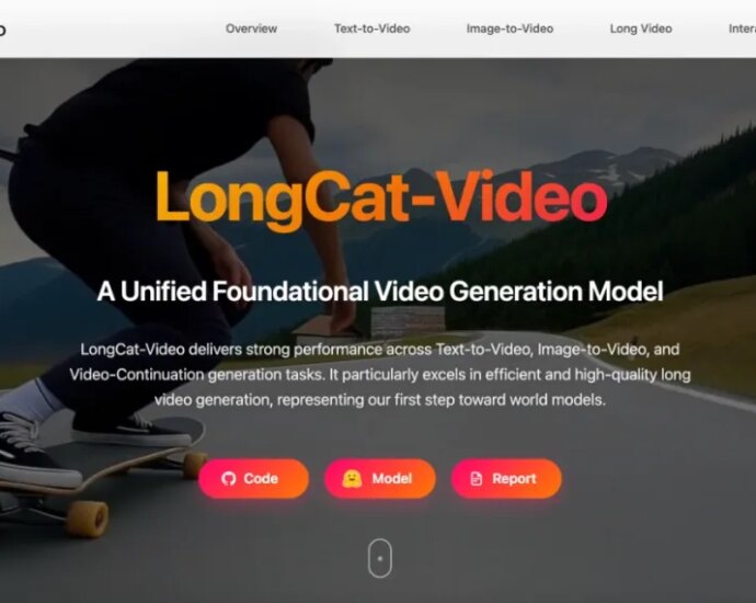 Meituan Open-Sources “LongCat-Video,” a 5-Minute Textual pronounce material-to-Video AI Model