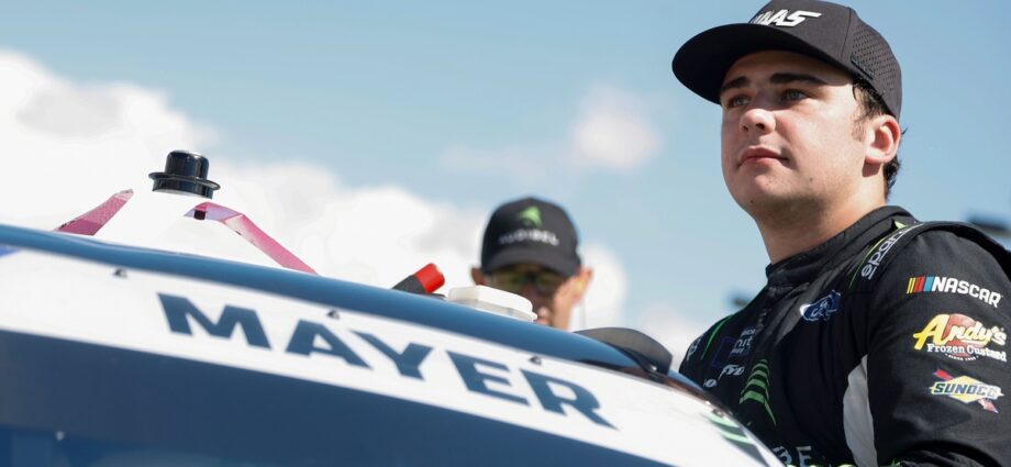 Sam Mayer suspended for post-mosey break, will omit NASCAR finale