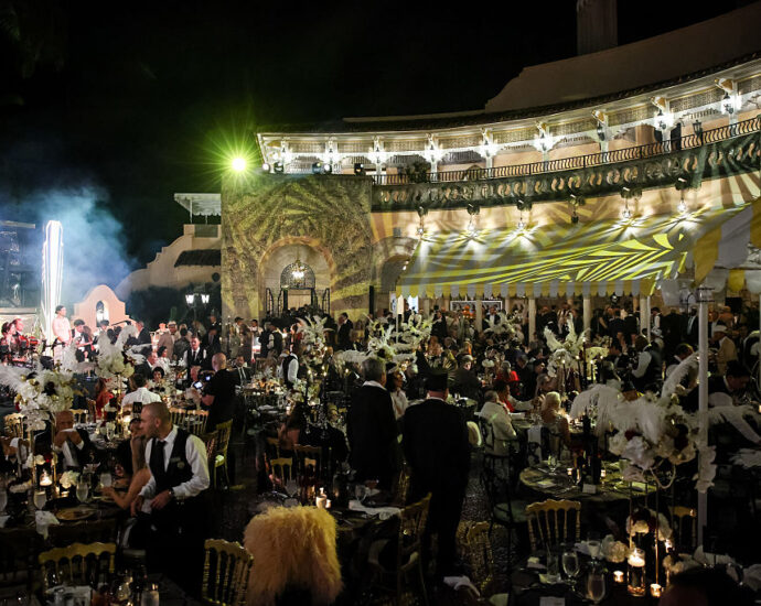 Champagne, sequins, SNAP cuts: A true-life Gatsby social gathering