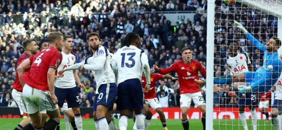 (video)-tottenham-2-2-manchester-united:-de-ligt’s-stoppage-time-header-rescues-point-for-amorim’s-side