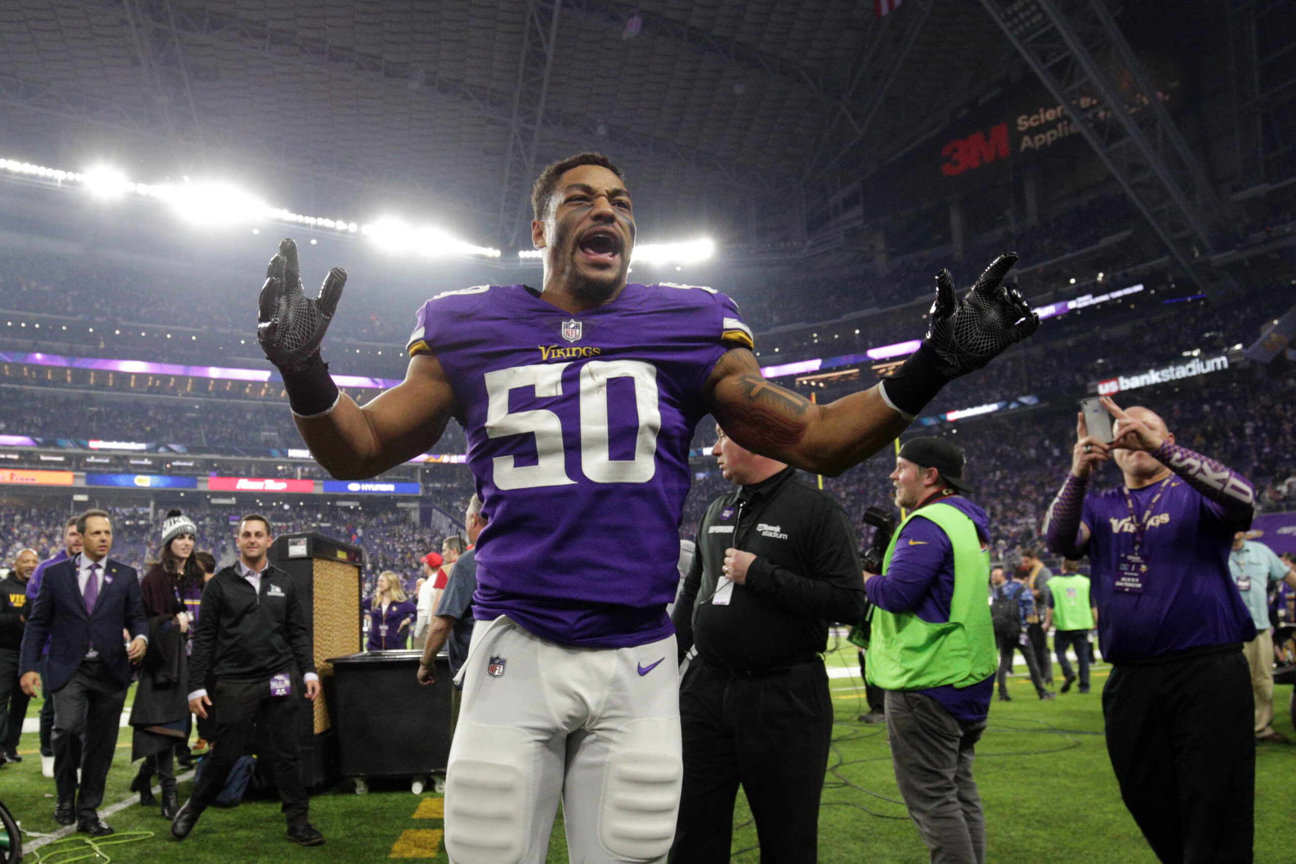 Second Time’s the Enchantment for Vikings LB Eric Wilson