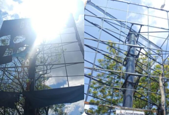 Sakaja’s Executive Goes After Defaulters in Citywide Billboard Cleanup