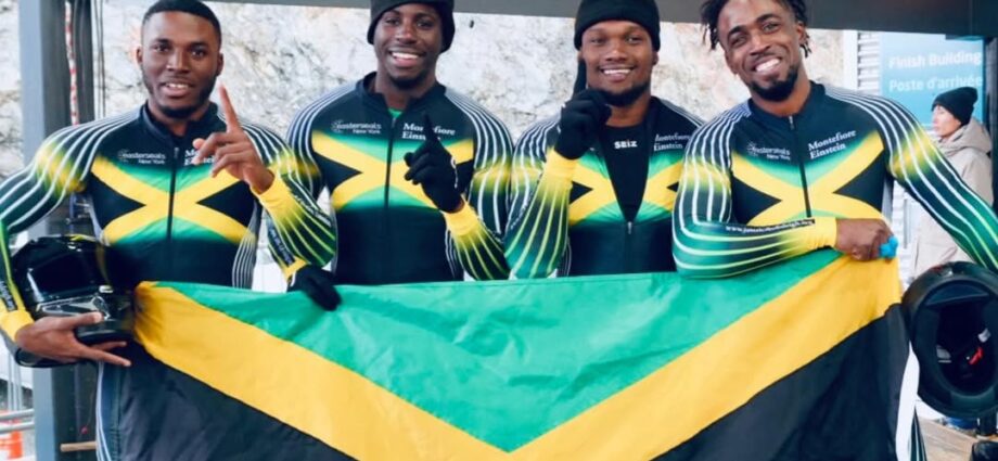 Jamaican bobsleigh crew captures historic gold medal at Whistler opponents