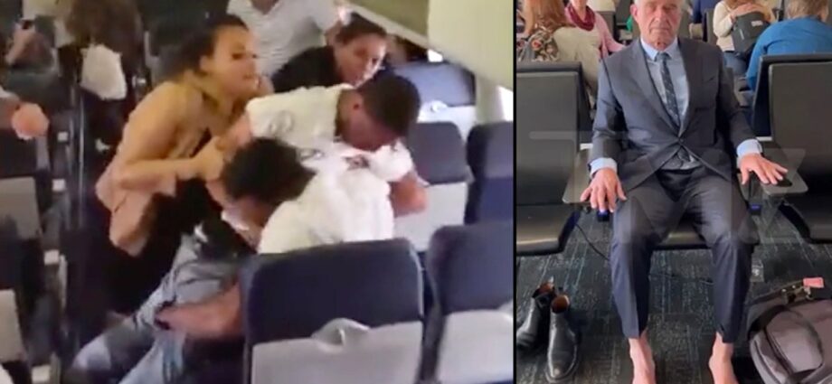 Americans flip flying into cesspool!