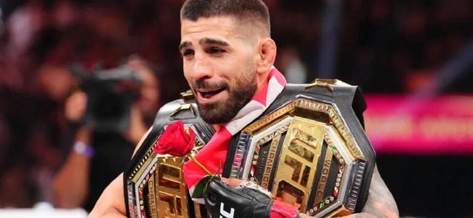 Ilia Topuria taking prolonged rupture, length in-between title created